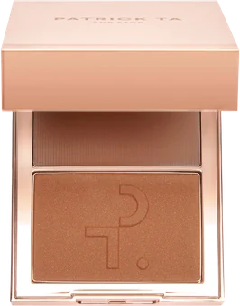 Patrick Ta Major Sculpt · contorno en crema y bronzer en polvo